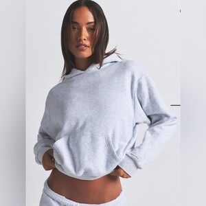 Skims Cotton Fleece Hoodie M
